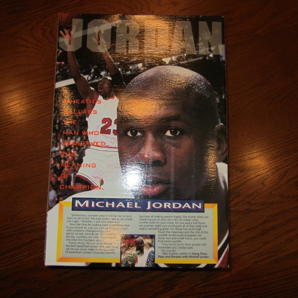 COPY - michael jordan chicago bulls wheaties cereal box
